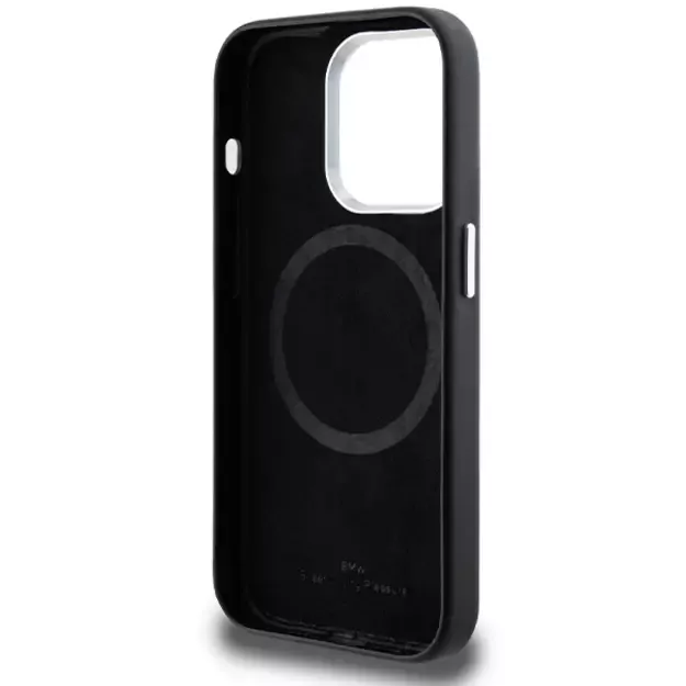 BMW Signature Wrapped Metal MagSafe case for iPhone 14 Pro Max - black 6