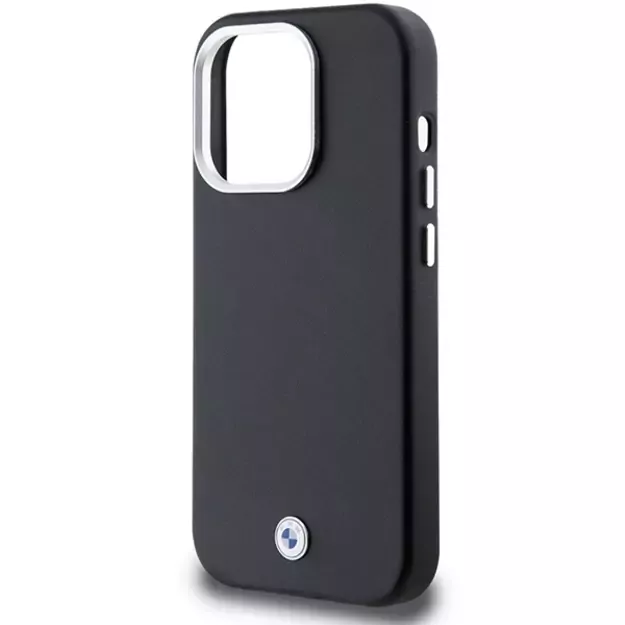 BMW Signature Wrapped Metal MagSafe case for iPhone 14 Pro Max - black 5