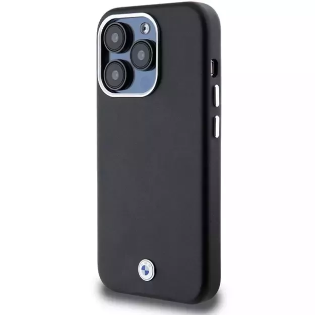 BMW Signature Wrapped Metal MagSafe case for iPhone 14 Pro Max - black 1