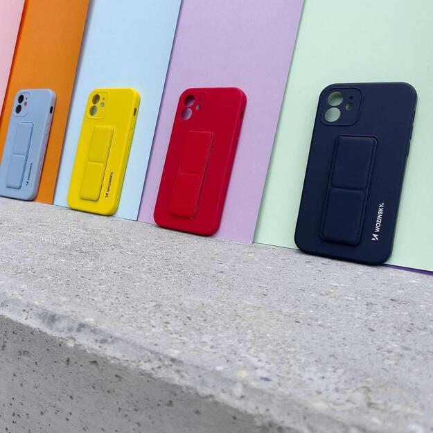 Wozinsky Kickstand Case silicone cover for iPhone 11 Pro Max yellow 11