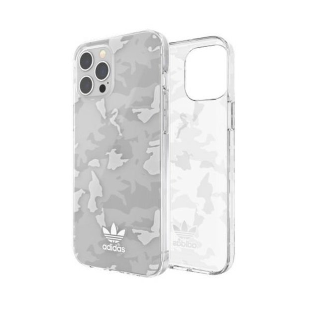 Adidas OR SnapCase Camo iPhone 12 Pro Ma x przezroczysty/biały 43706 3