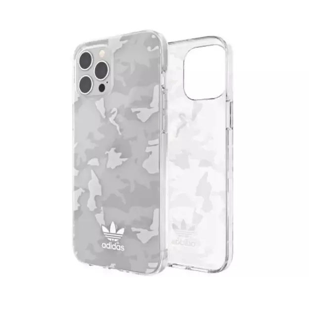 Adidas OR SnapCase Camo iPhone 12 Pro Ma x przezroczysty/biały 43706 8