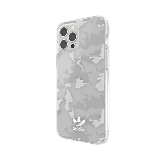 Adidas OR SnapCase Camo iPhone 12 Pro Ma x przezroczysty/biały 43706 5