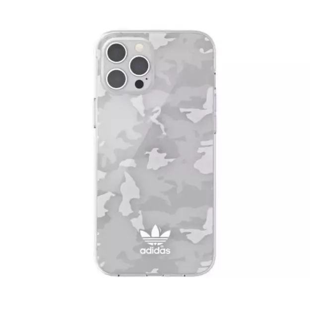 Adidas OR SnapCase Camo iPhone 12 Pro Ma x przezroczysty/biały 43706 6