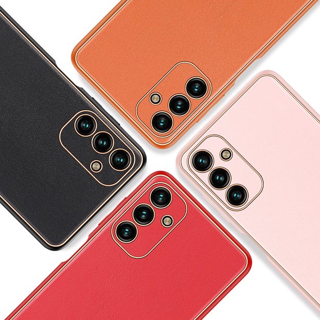 Dux Ducis Yolo elegant cover made of ecological leather for Samsung Galaxy A13 5G red 12