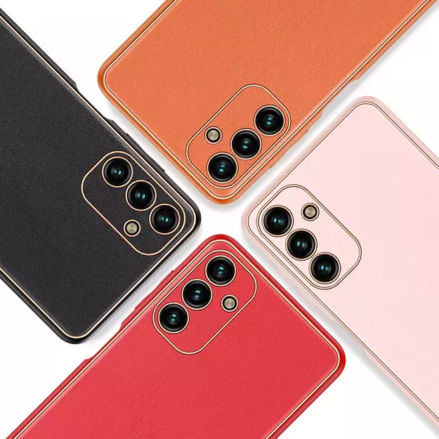 Dux Ducis Yolo elegant cover made of ecological leather for Samsung Galaxy A13 5G red 24