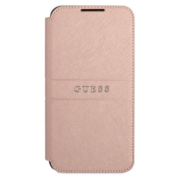 Guess GUBKS22MPSASBPI S22+ S906 pink/pink book Saffiano Stripes 7