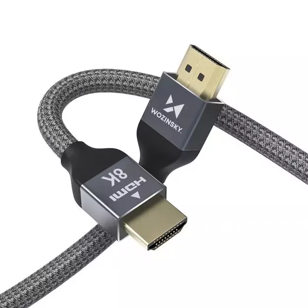 Wozinsky cable HDMI 2.1 8K 60 Hz 48 Gbps / 4K 120 Hz / 2K 144 Hz 3 m silver (WHDMI-30) 23