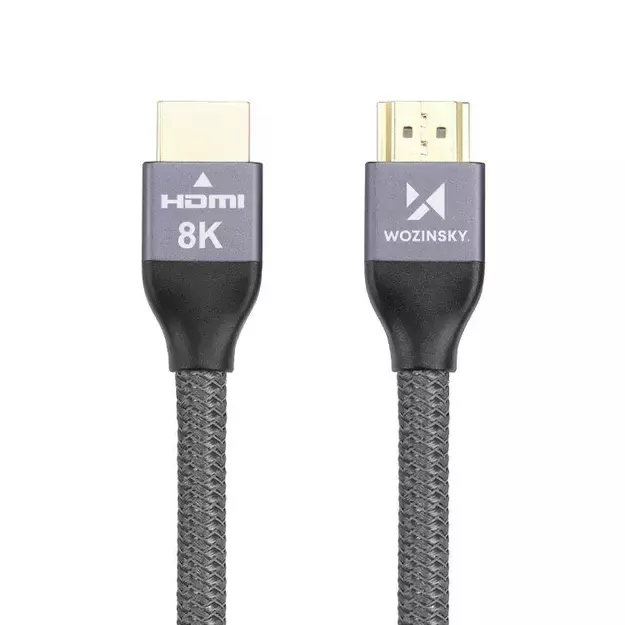 Wozinsky cable HDMI 2.1 8K 60 Hz 48 Gbps / 4K 120 Hz / 2K 144 Hz 3 m silver (WHDMI-30) 25