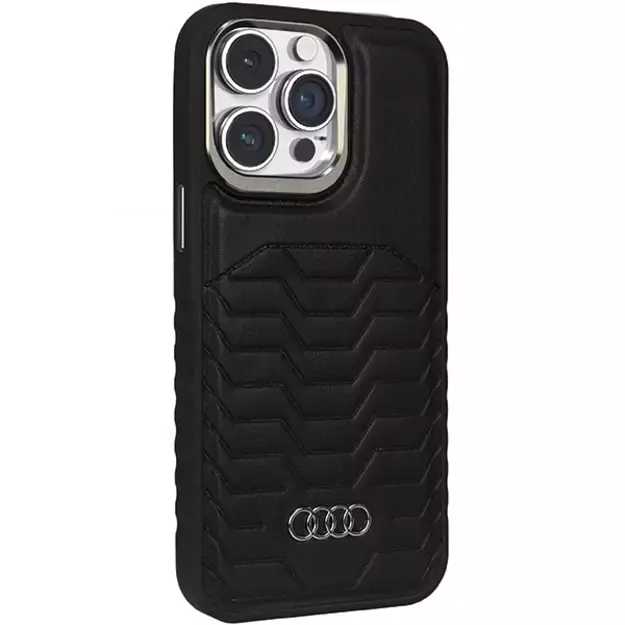 Audi Synthetic Leather case with MagSafe for iPhone 14 Pro Max - black 11