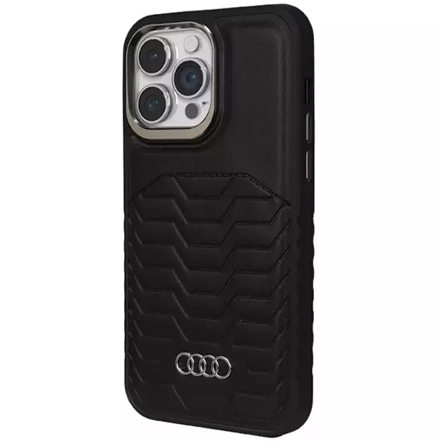 Audi Synthetic Leather case with MagSafe for iPhone 14 Pro Max - black 7