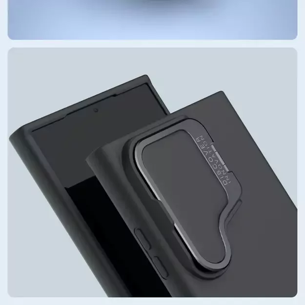 Nillkin CamShield Silky Prop Silicone Case for Samsung Galaxy S24 Ultra - black 27