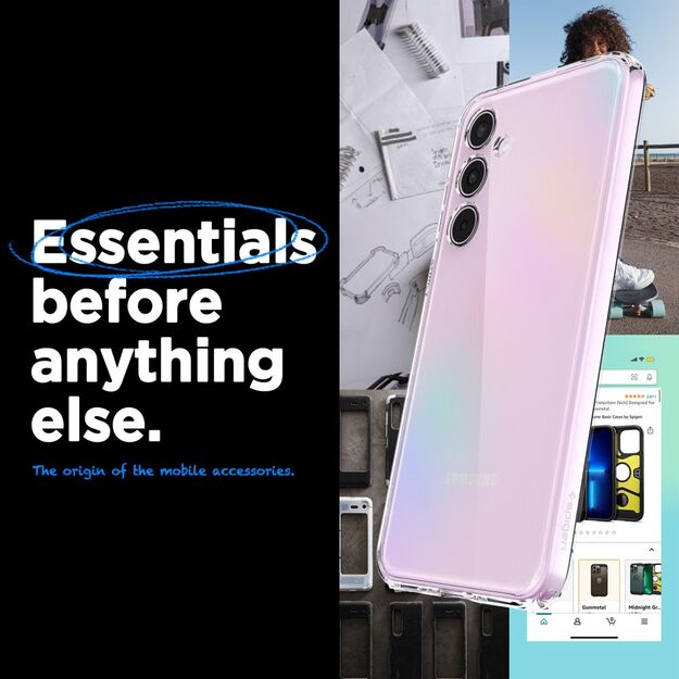 Spigen Ultra Hybrid Case for Samsung Galaxy A35 5G - Transparent 54