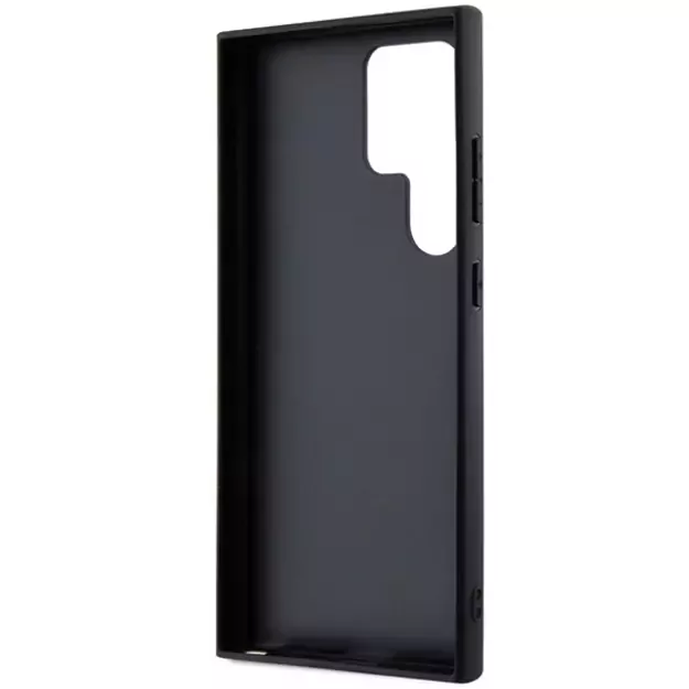 Ferrari Carbon Stitched Bottom case for Samsung Galaxy S24 Ultra - black 6