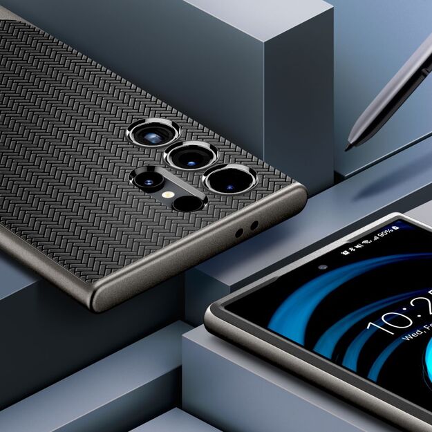Spigen Neo Hybrid Case for Samsung Galaxy S24 Ultra - Metallic Gray 5