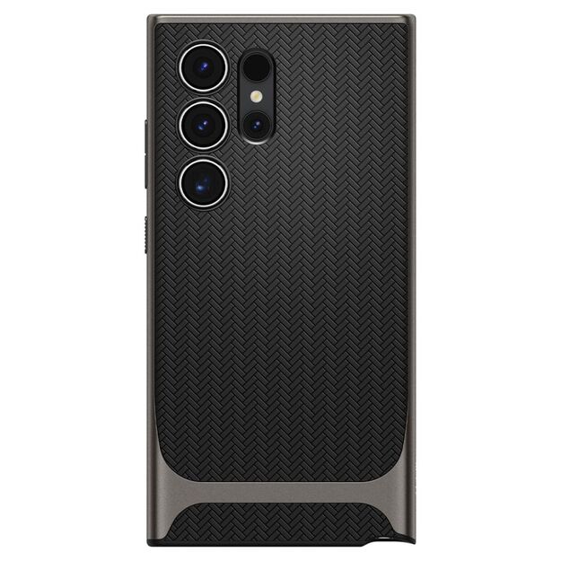 Spigen Neo Hybrid Case for Samsung Galaxy S24 Ultra - Metallic Gray 1