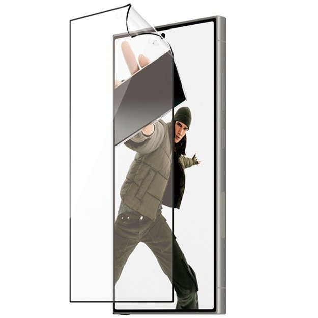 PanzerGlass Ultra-Wide Fit tempered glass with D3O® with applicator for Samsung Galaxy S24 Ultra 1