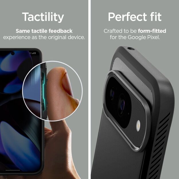Spigen Rugged Armor Case for Google Pixel 9 / 9 Pro - Black 14