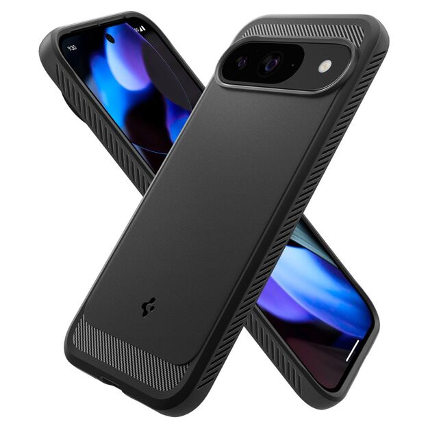 Spigen Rugged Armor Case for Google Pixel 9 / 9 Pro - Black 6