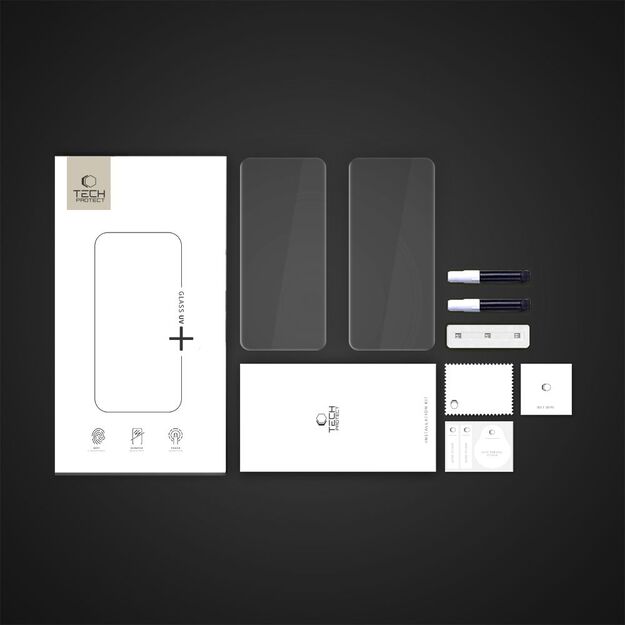 Tech-Protetect Glass UV+ Tempered Glass for Realme 14 Pro+ 5G - Transparent 3
