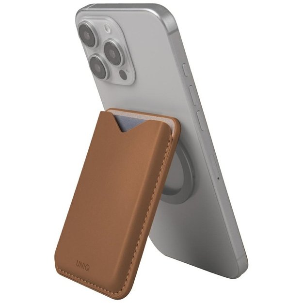Uniq Lyden Evo Magnetic Phone Wallet - Brown 1