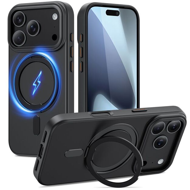 Tech-Protect MagRing MagSafe case for iPhone 17 Pro - matte black