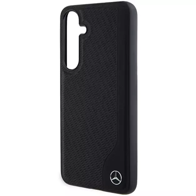 Mercedes Leather Debossed Line MagSafe case for Samsung Galaxy S24 - black 5