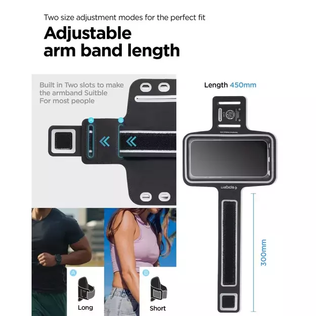 Spigen A703 sports armband 6.9&#39 &#39  - black 8