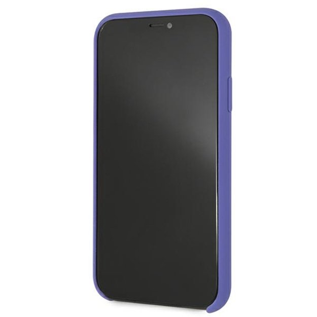 Karl Lagerfeld Silicone iPhone Xr Case - Purple 5