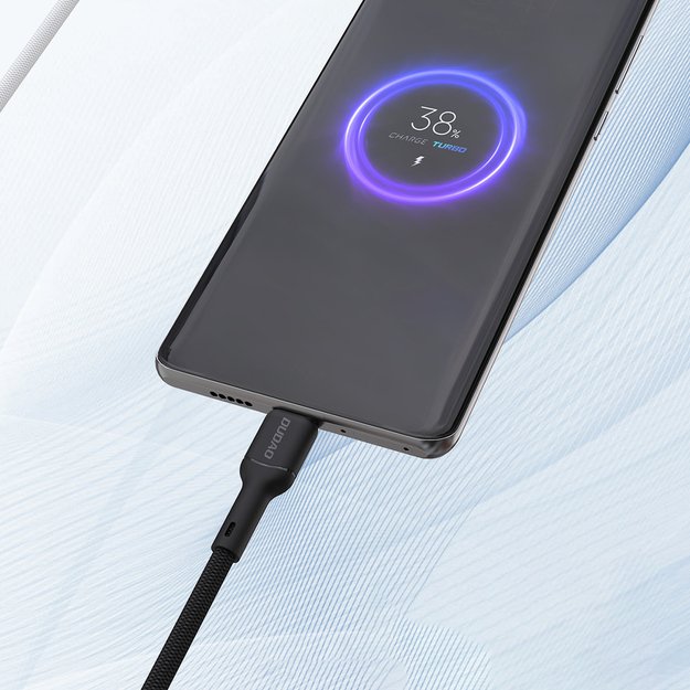 Dudao L9T 5A USB-A - USB-C Cable 1m - Black 3
