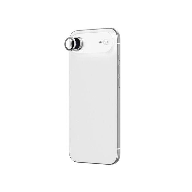 AmazingThing Lens Glass for iPhone 17 Air with Silver Aluminum Frame 2