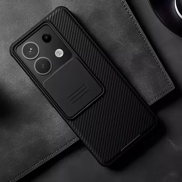 Nillkin CamShield Pro Case for Xiaomi Redmi Note 13 Pro 5G / Poco X6 5G - Black 5