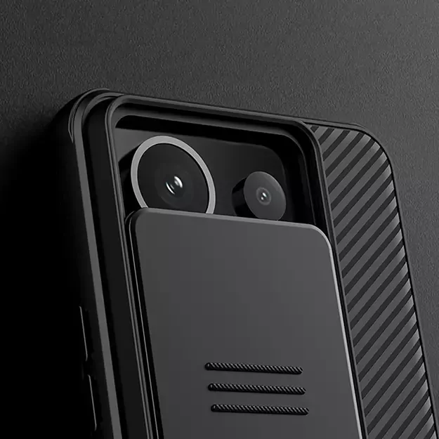Nillkin CamShield Pro Case for Xiaomi Redmi Note 13 Pro 5G / Poco X6 5G - Black 4