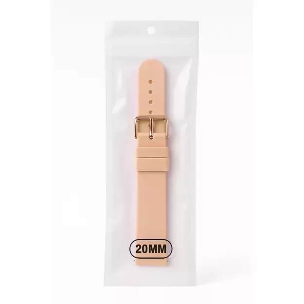 Silicone Strap for Huawei Watch GT2 / GT3 42mm - Beige 1