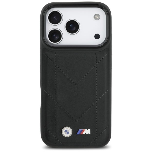 BMW M Quilted Logo MagSafe Case for iPhone 17 Pro - Black 2