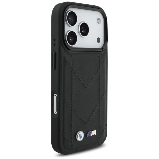 BMW M Quilted Logo MagSafe Case for iPhone 17 Pro - Black 3