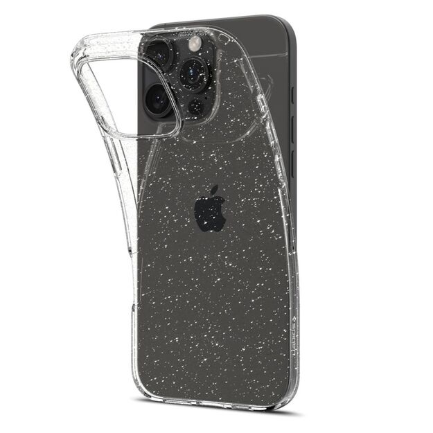 Spigen Liquid Crystal iPhone 16 Pro Case - Clear Glitter 1