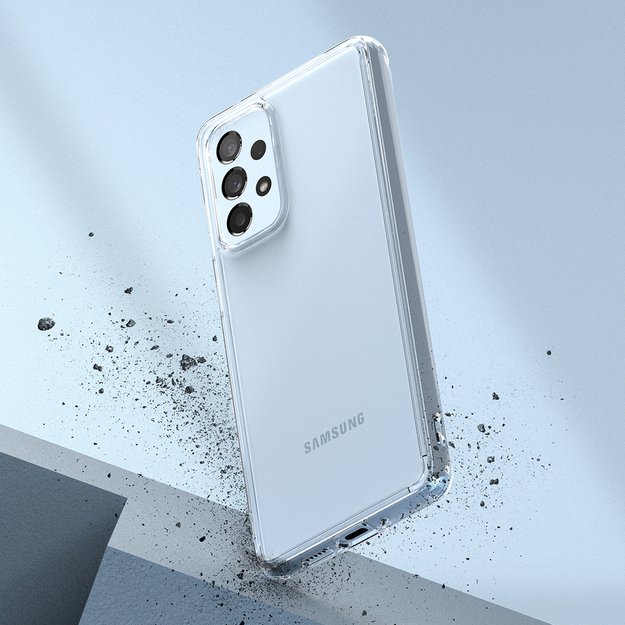 Ringke Fusion tpu case with frame for Samsung galaxy a73 transparent 4