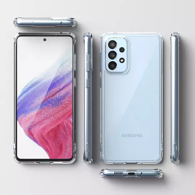 Ringke Fusion tpu case with frame for Samsung galaxy a73 transparent 16
