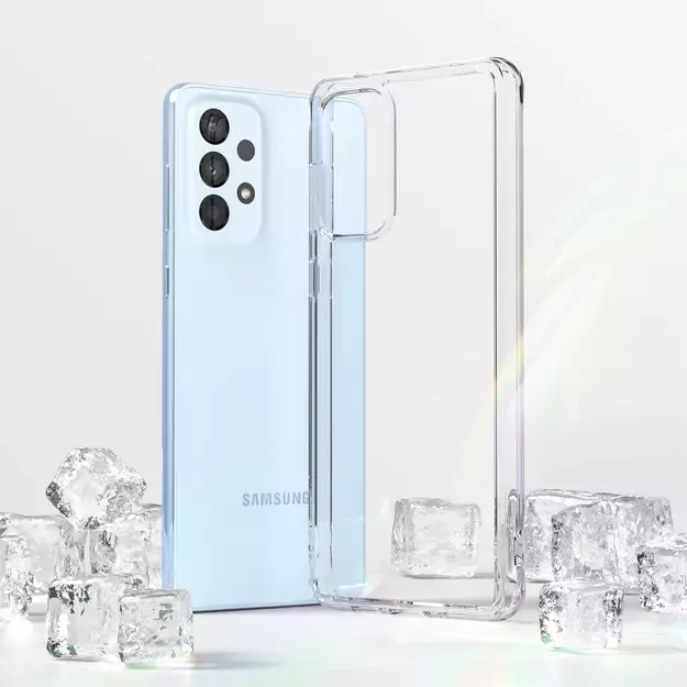 Ringke Fusion tpu case with frame for Samsung galaxy a73 transparent 11