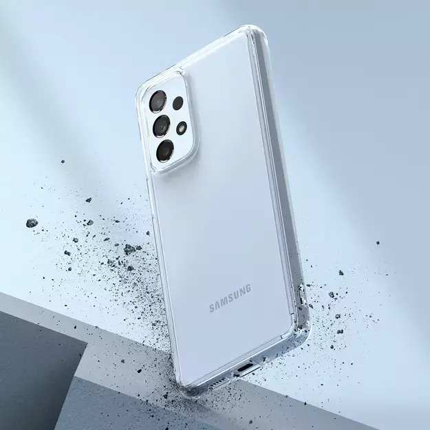 Ringke Fusion tpu case with frame for Samsung galaxy a73 transparent 13