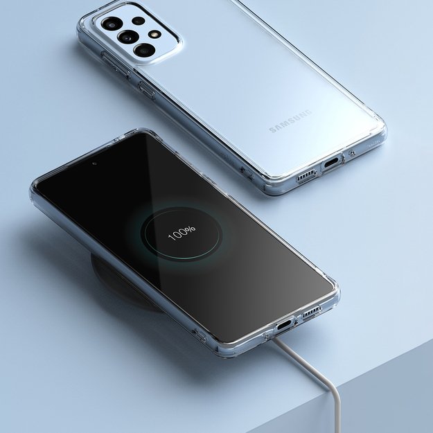 Ringke Fusion tpu case with frame for Samsung galaxy a73 transparent 6