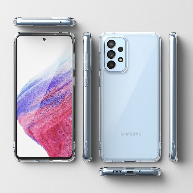 Ringke Fusion tpu case with frame for Samsung galaxy a73 transparent 7