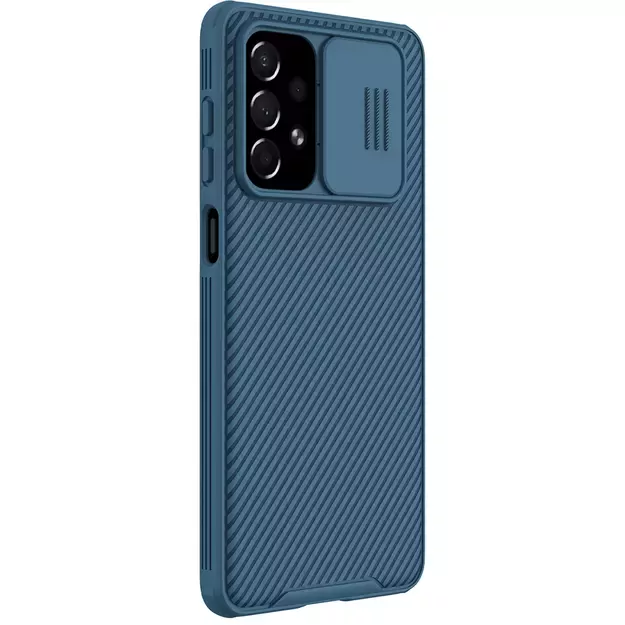 Nillkin CamShield Pro Case Armored Case Cover Camera Protector for Samsung Galaxy A73 Blue 5