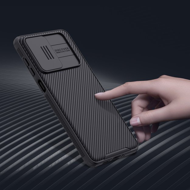 Nillkin CamShield Pro Case Armored Case Cover Camera Protector for Samsung Galaxy A73 Blue 28