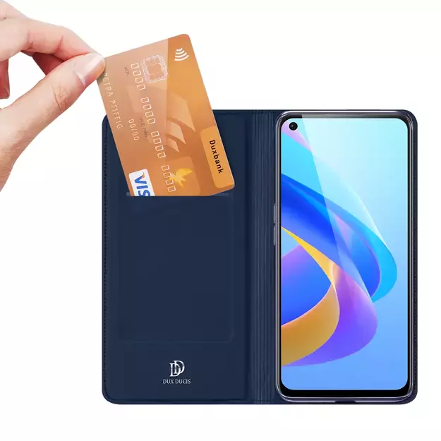 Dux Ducis Skin Pro case with a flip Realme 9i / Oppo A36 blue 2