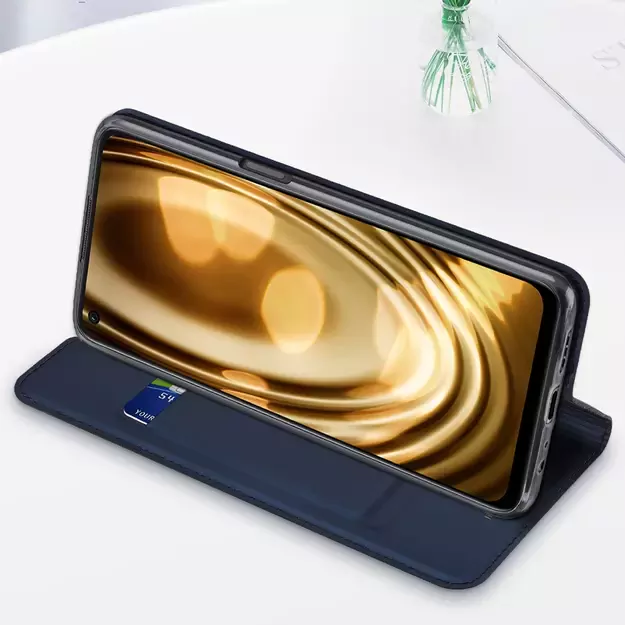 Dux Ducis Skin Pro case with a flip Realme 9i / Oppo A36 blue 16