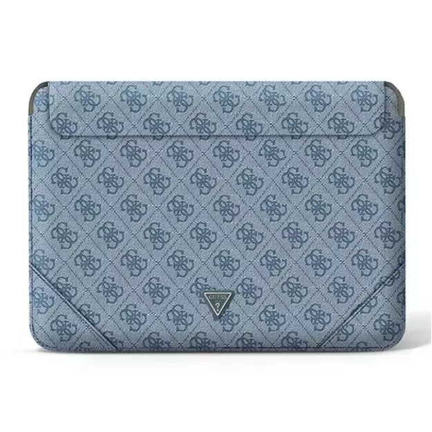 Guess 4G Uptown Triangle Logo case for 13-14&quot  laptop - blue