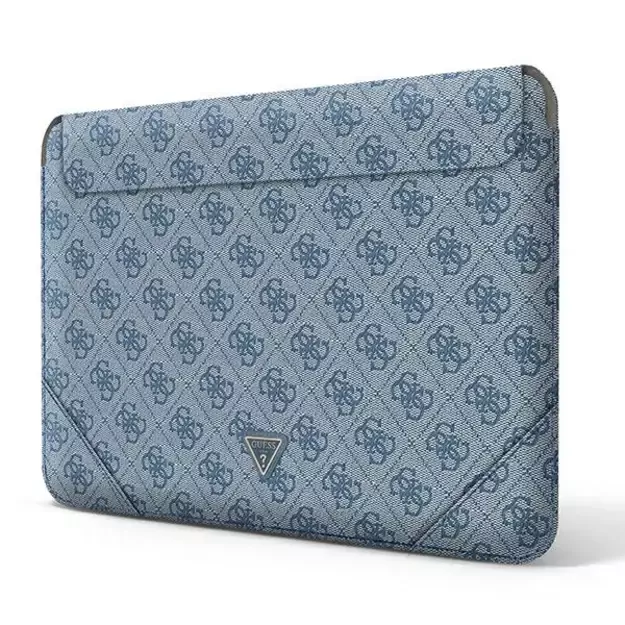 Guess 4G Uptown Triangle Logo case for 13-14&quot  laptop - blue 1