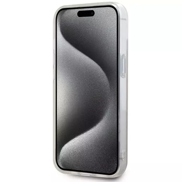 DKNY IML Mono &amp  Stripe MagSafe Case for iPhone 15 Plus / 14 Plus - Pink 11